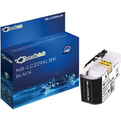 NORDICINK Svart bläckpatron 1200 sidor NB-LC229XLBK